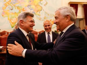 Antonio Tajani Vice President of the Council of Ministers of Italy