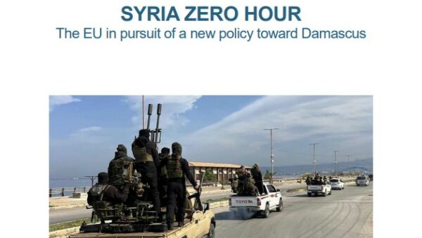 SYRIA ZERO HOUR The EU in pursuit of a new policy toward Damascus